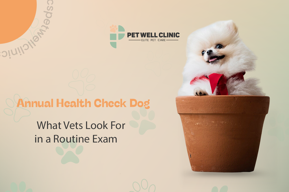 annual health check dog