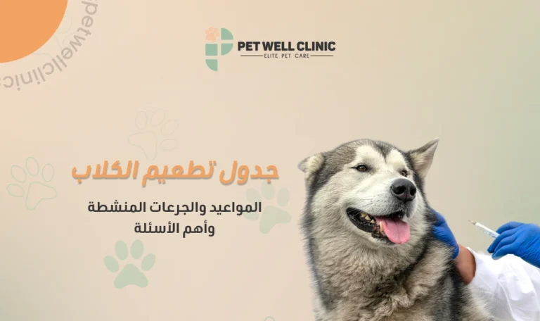 جدول تطعيم الكلاب