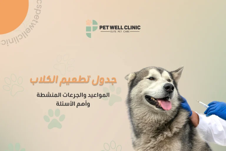 جدول تطعيم الكلاب