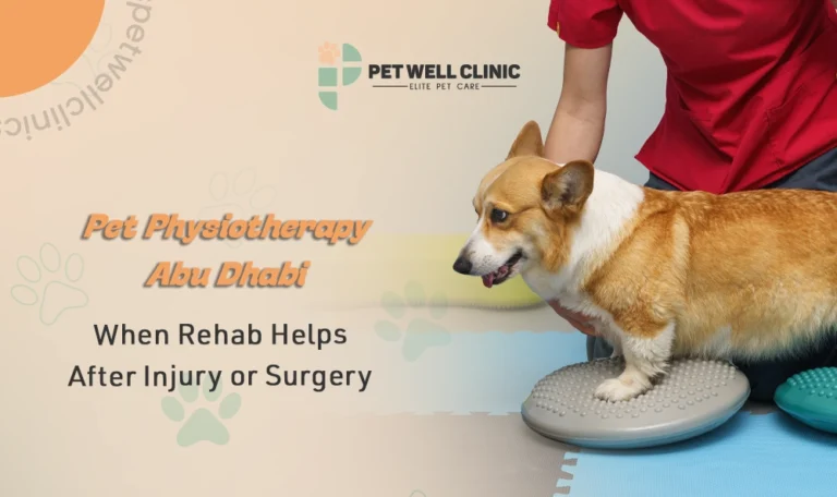 pet physiotherapy Abu Dhabi