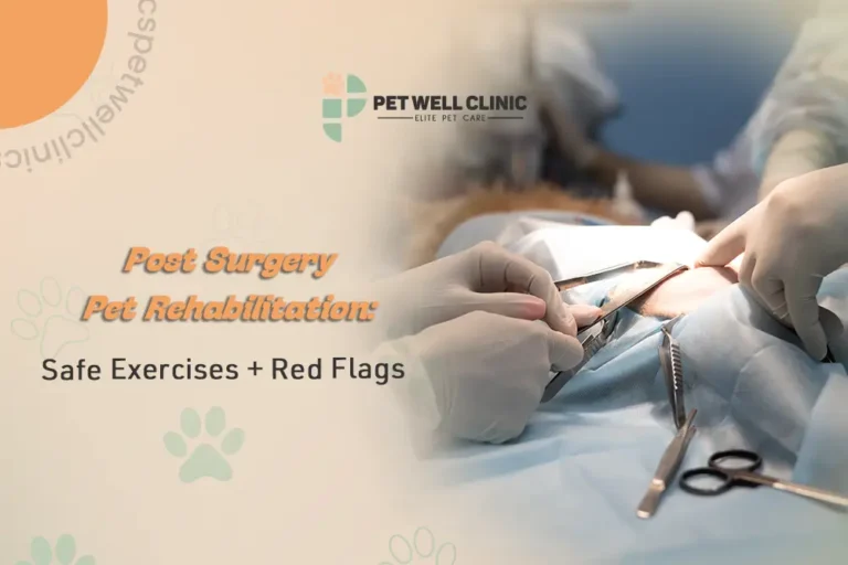 post surgery pet rehabilitation