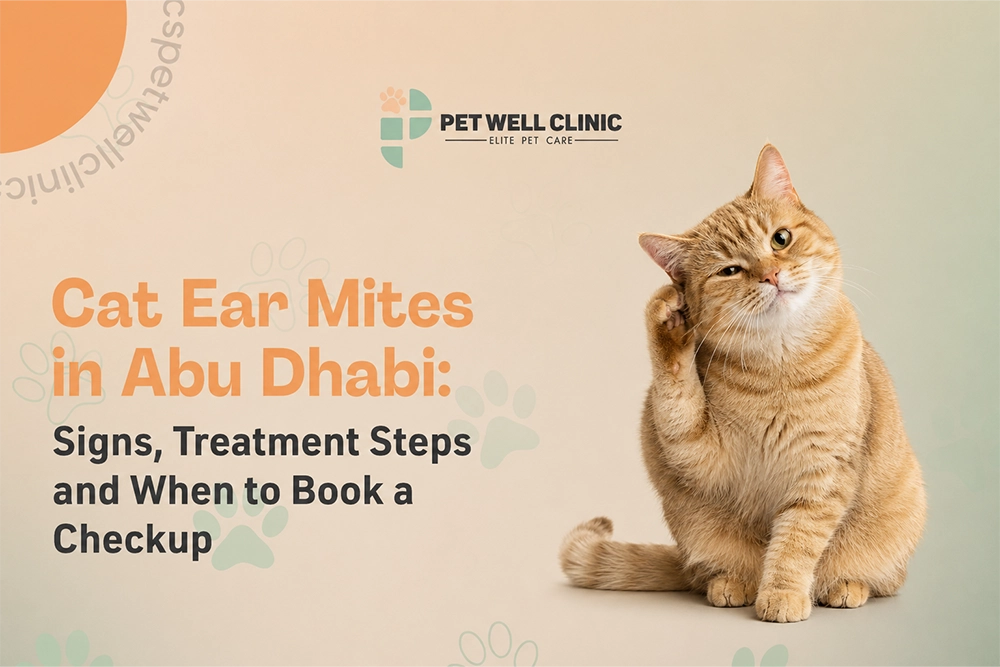 cat ear mites Abu Dhabi