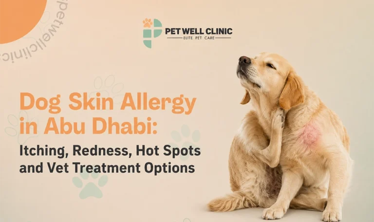 dog skin allergy Abu Dhabi