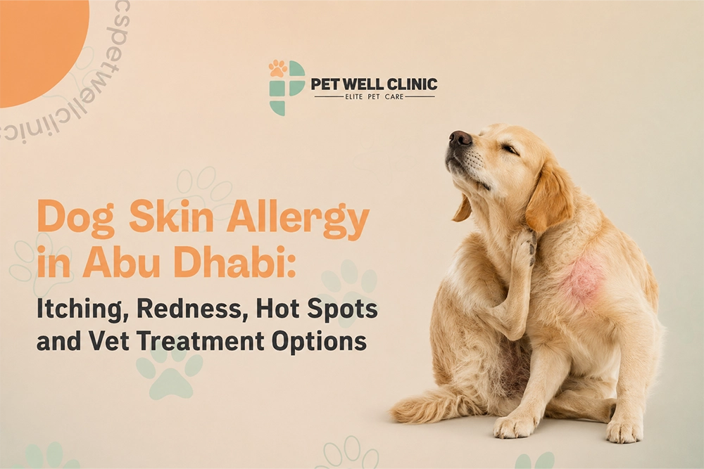dog skin allergy Abu Dhabi
