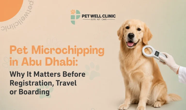 pet microchipping Abu Dhabi