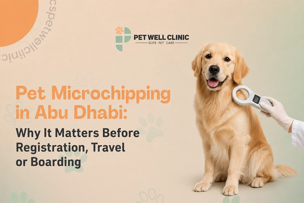 pet microchipping Abu Dhabi