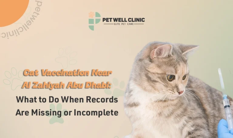 cat vaccination Al Zahiyah Abu Dhabi